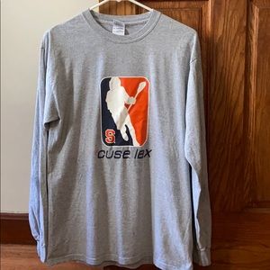 Long sleeve Cuse Lax athletic shirt